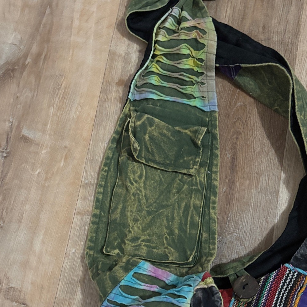 Earthbound Multicolor Patchwork Shoulder Bag - image 4